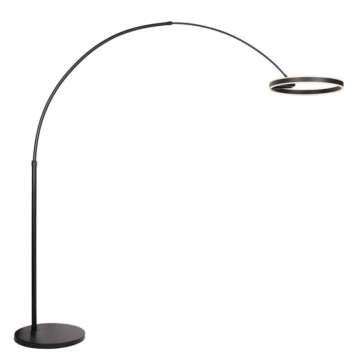 Steinhauer - 4130ZW - Stehleuchte / Bogenleuchte Ringlux 