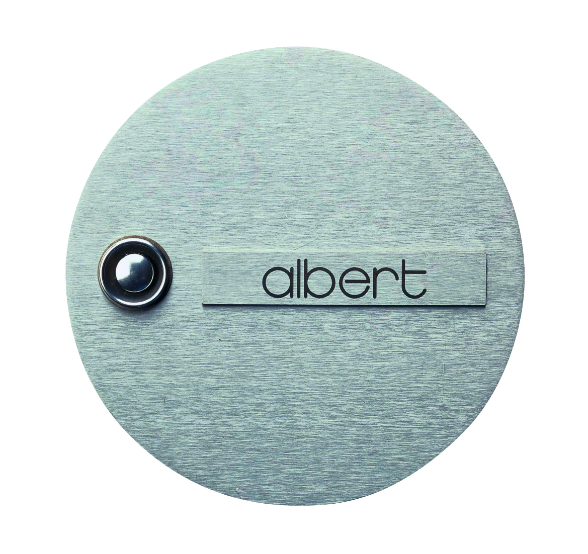 Albert Leuchten - 690945 - Klingelplaat type nr. 0945 - compl. van roestvrij staal