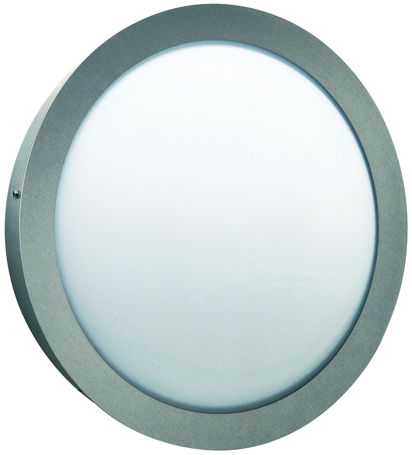 Albert LeuchtenWand- en plafondlamp type nr. 6174 - roestvrij staal, voor 1 x lamp, E27