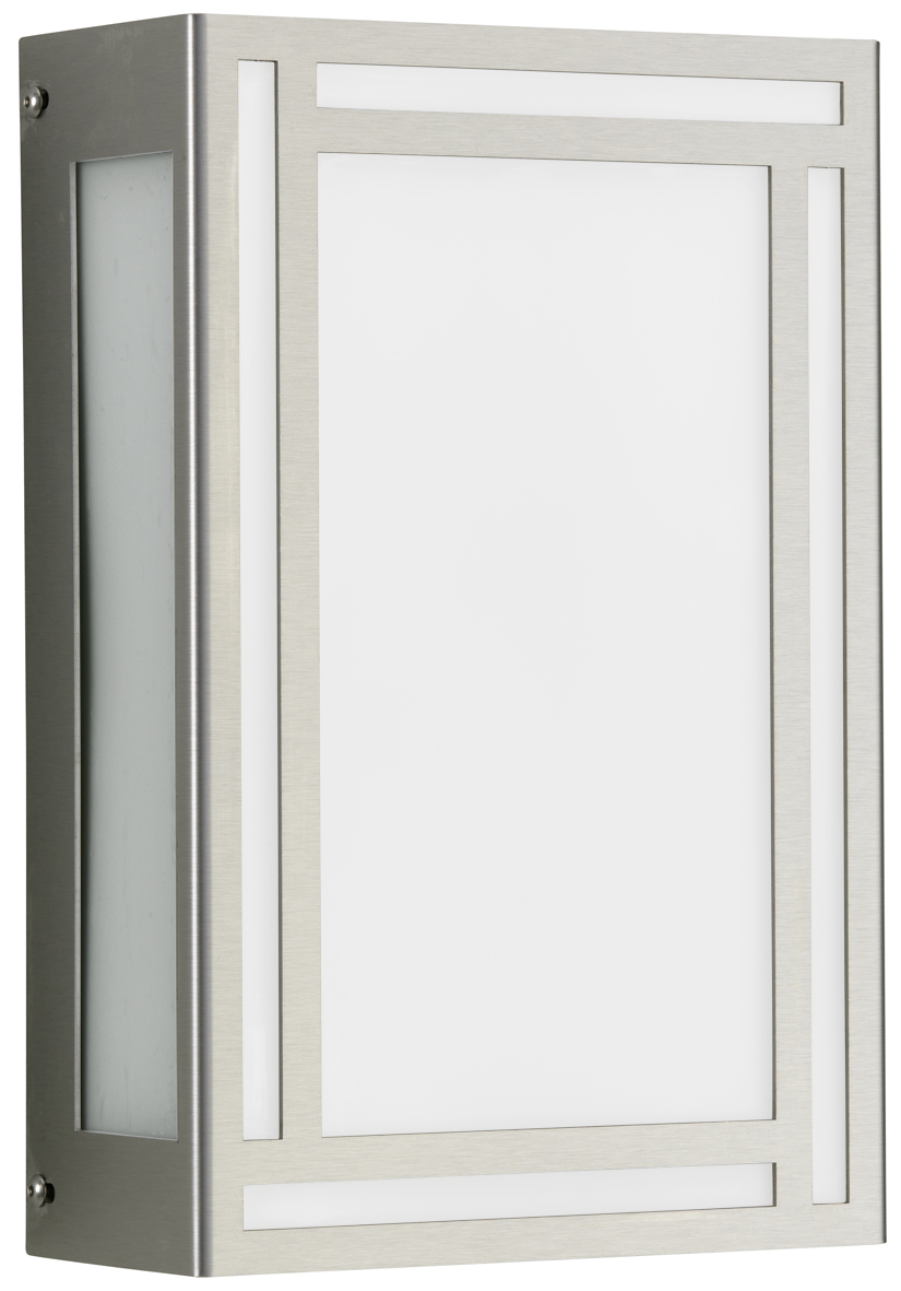 Albert LeuchtenWand- en plafondlamp type nr. 6284 - roestvrij staal, voor 1 x lamp, E27
