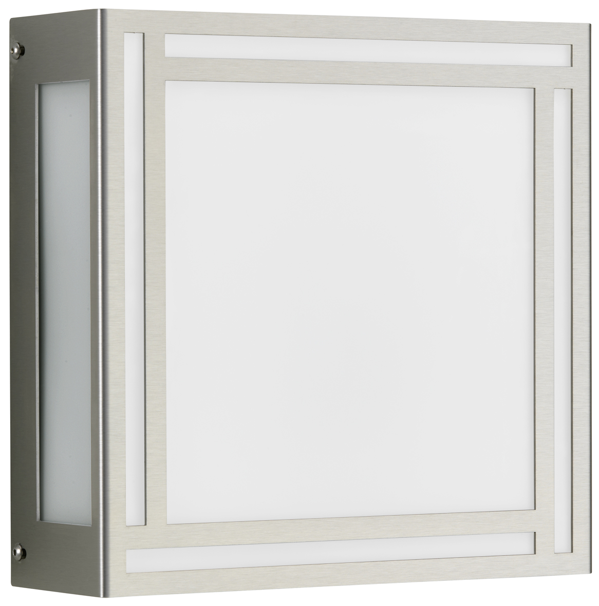 Albert LeuchtenWand- en plafondlamp type nr. 6285 - roestvrij staal, voor 1 x lamp, E27