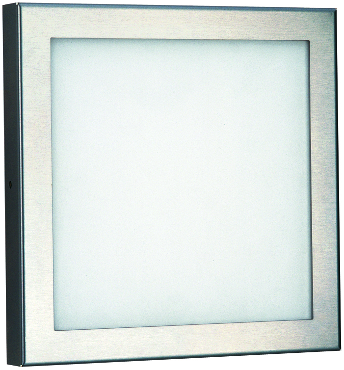 Albert LeuchtenWand- en plafondlamp type nr. 6332 - roestvrij staal, met 1 x LED 16 W, 1600 lm