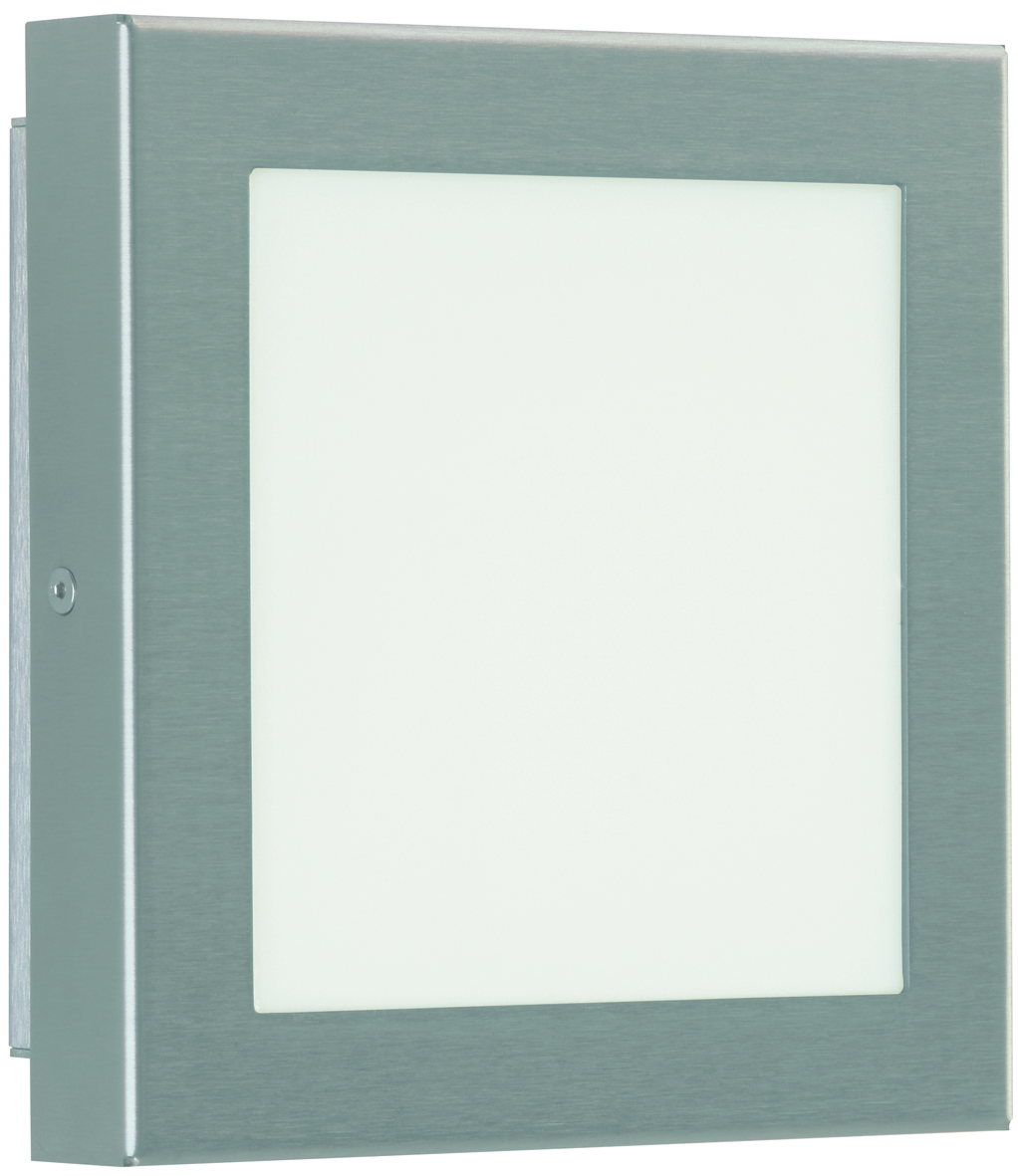 Albert LeuchtenWand- en plafondlamp type nr. 6352 - roestvrij staal, met 1 x LED 8 W, 880 lm