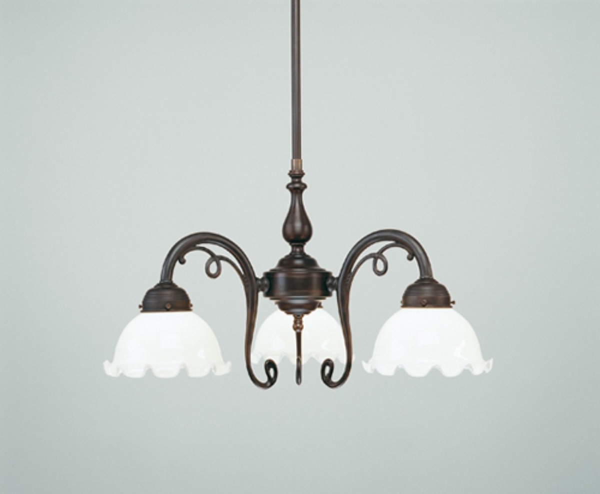 Berliner MessinglampenKroonluchter Mendelssohn zonder glas