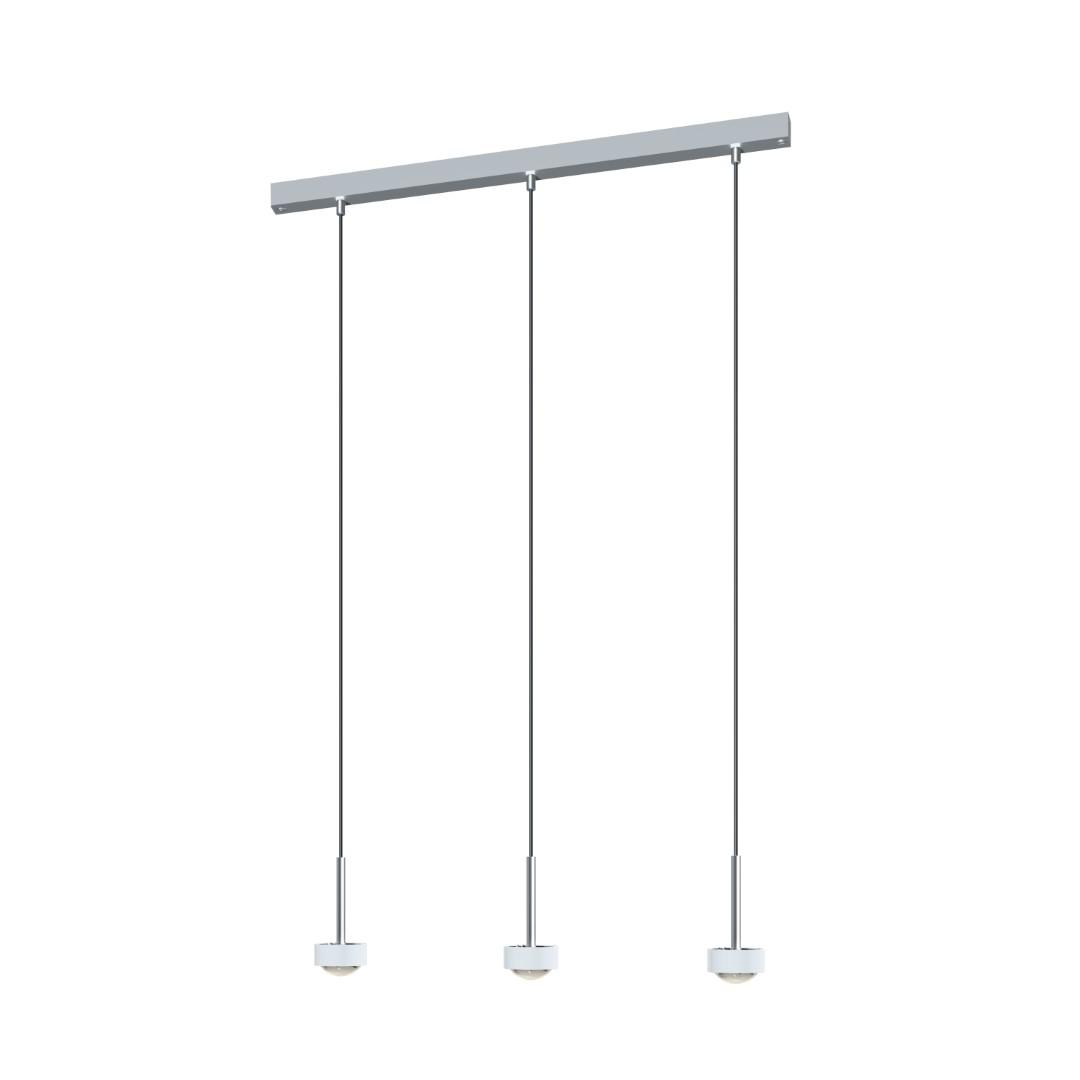 Top Light LeuchtenPuk Mini Choice Long One - G9 fitting / wit mat / chroom / 850