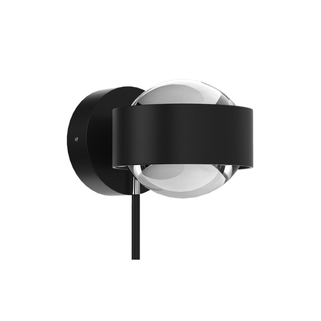 Top Light LeuchtenPuk Mini Wall Plus - LED / zwart mat / chroom