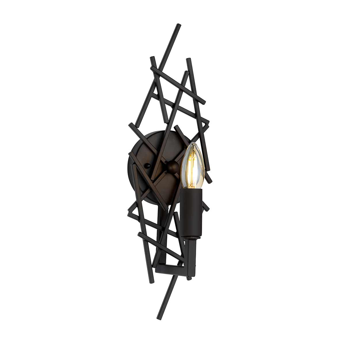 Elstead - TAIKO1 - Taiko 1 lichte wandlamp - Oud brons