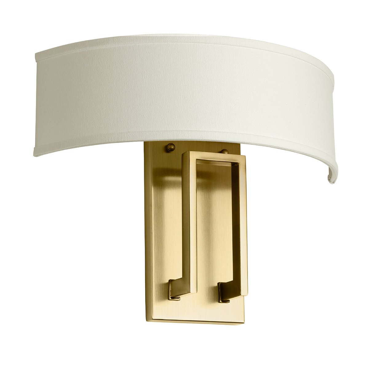 Elstead - HK-HAMPTON2-BB - 2 lt Hampton wandlamp - Geborsteld messing