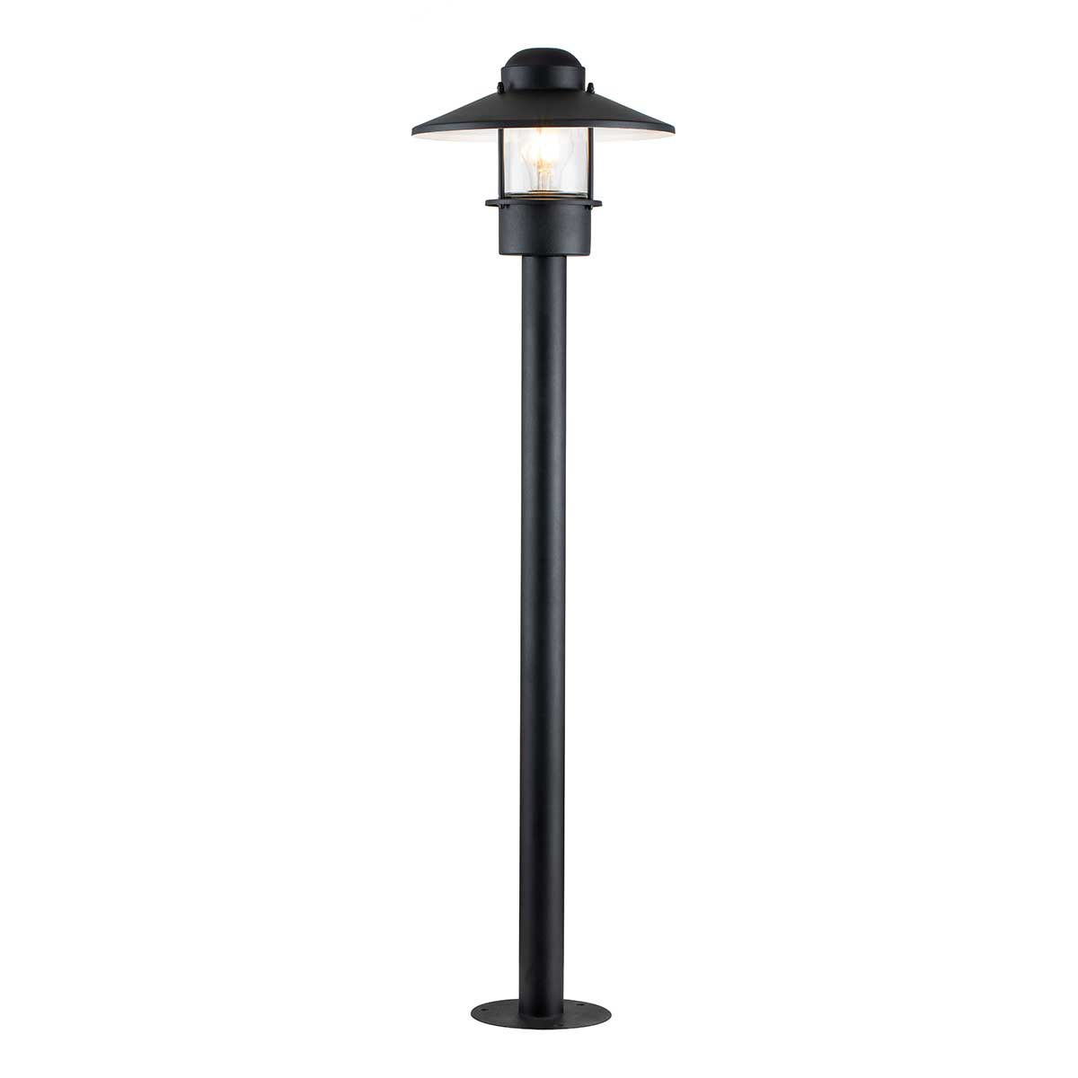 ElsteadKlampenborg 1 lichtzuil - Zwart