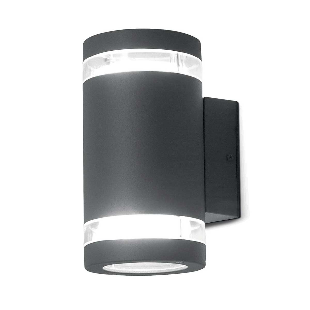 Elstead - MAGNUS-2 - Magnus 2-lichts wandlamp - Grafiet