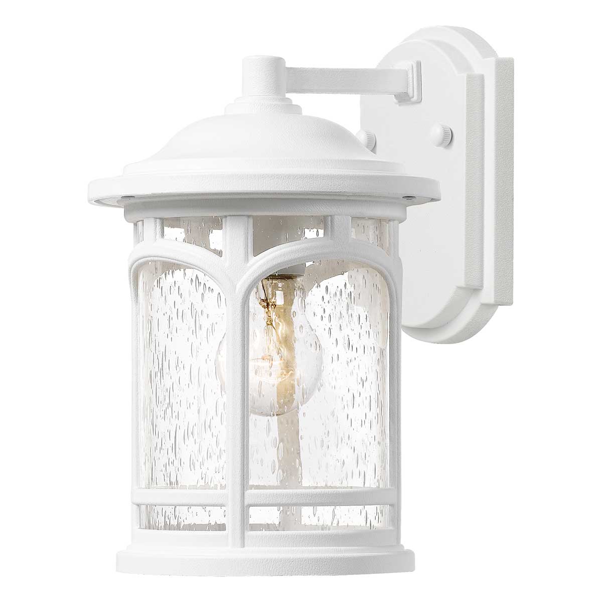 Elstead - QZ-MARBLEHEAD-S-WHT - Marblehead 1-lichts kleine wandlantaarn - wit