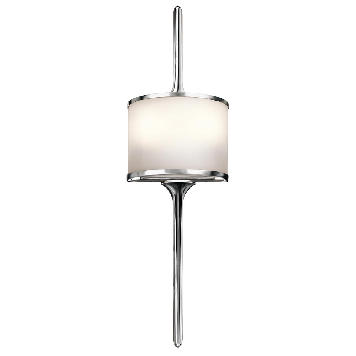 ElsteadMona 2-lichts kleine wandlamp - gepolijst chroom