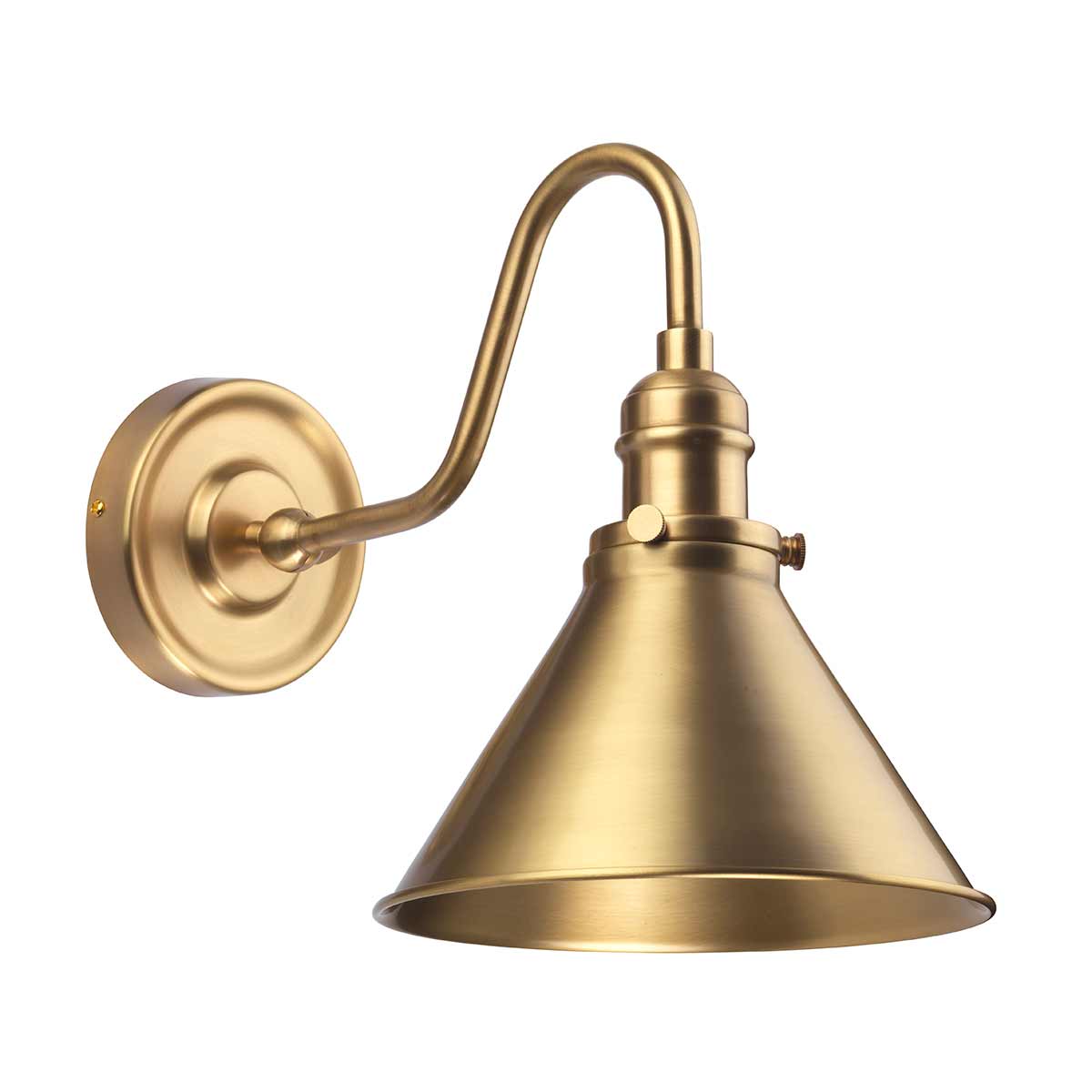 Elstead - PV1-AB - Provence 1 lichte wandlamp - Aged Brass