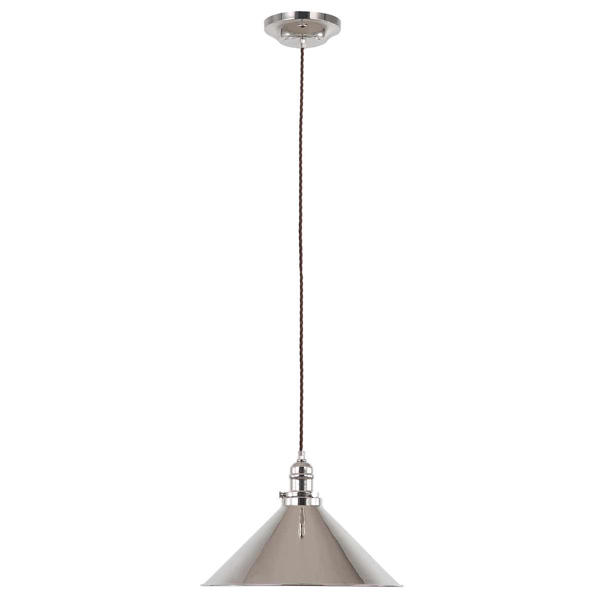 ElsteadProvence 1 lichtgevende hanglamp - gepolijst nikkel