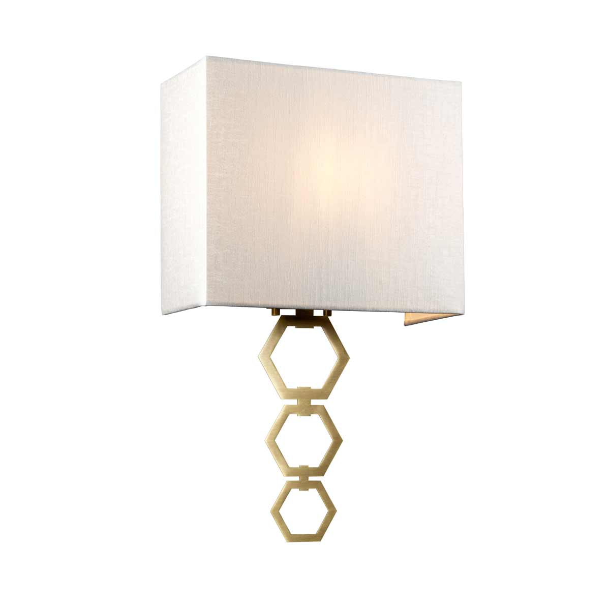 ElsteadRia Medium 1 leichte Wandleuchte - Aged Brass