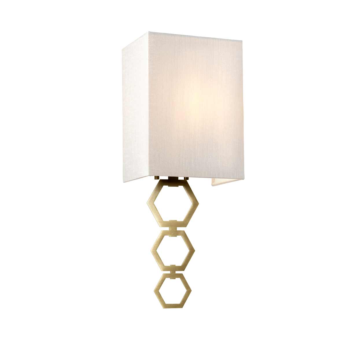 ElsteadRia Small 1 Light Wandleuchte - Aged Brass