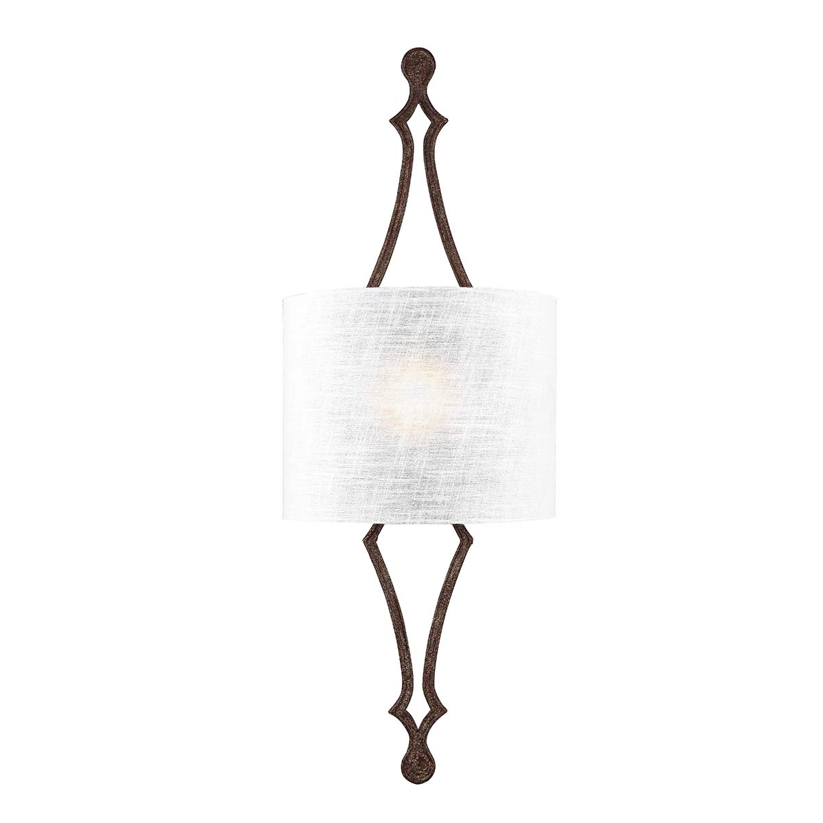 Elstead - FE-TILLING1-WI - Tilling 1 lichte wandlamp - verweerd ijzer