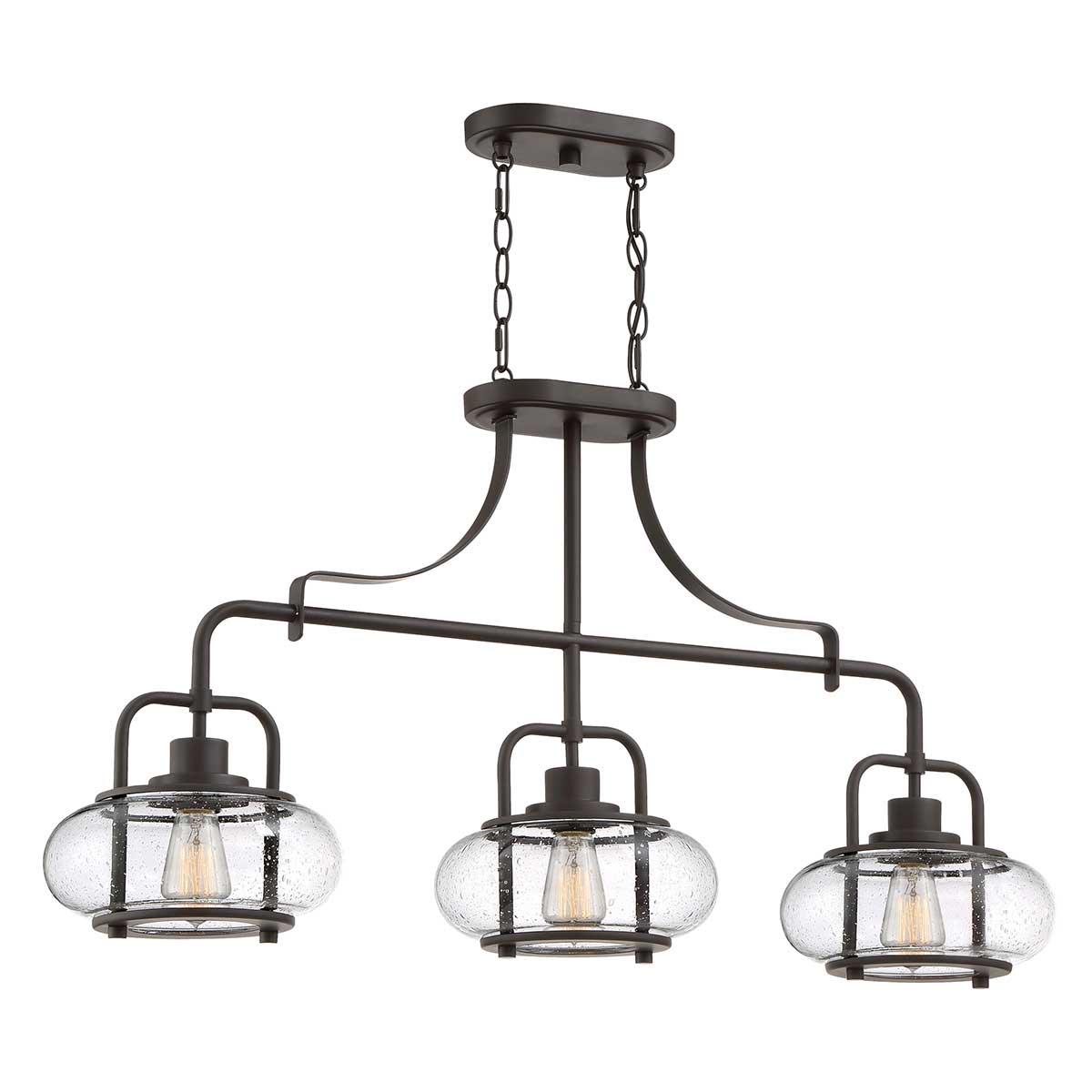 ElsteadTrilogy 3 Licht Insel Licht - Olde Bronze