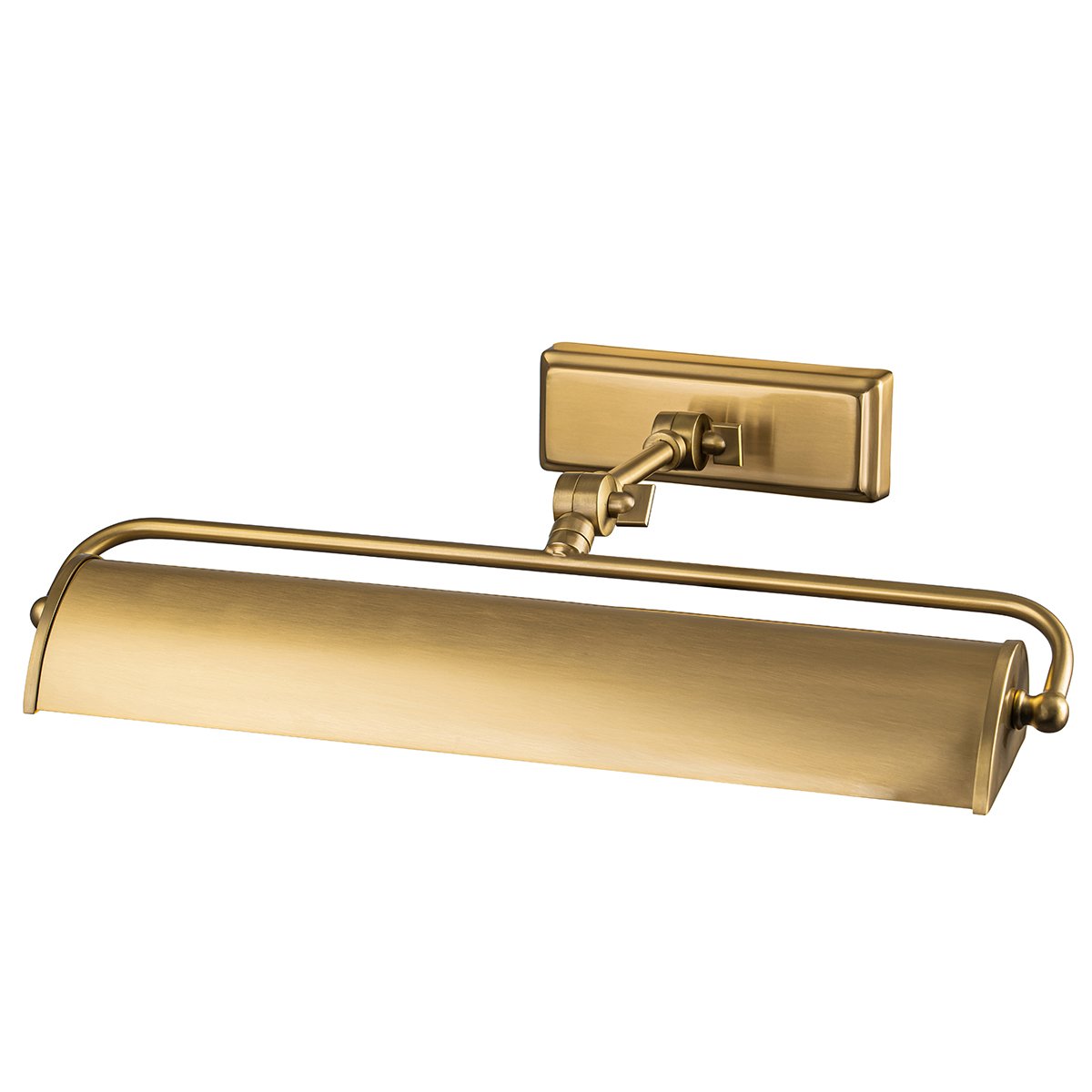 ElsteadWinchfield 2lt Medium Schilderijlamp - Verouderd Messing