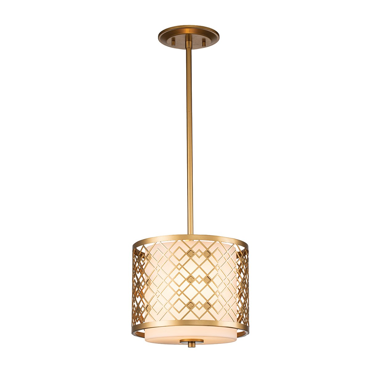 Elstead - ZIGGY-1P-S-LG - Ziggy 1lt Small Anhänger - Gold lackiert
