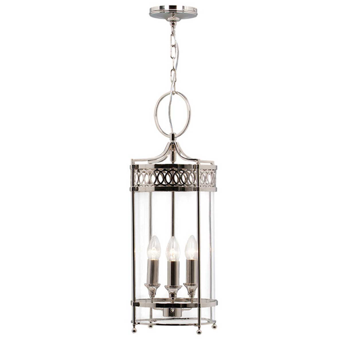 Elstead - GH-P-PN - Guildhall hanglamp - gepolijst nikkel