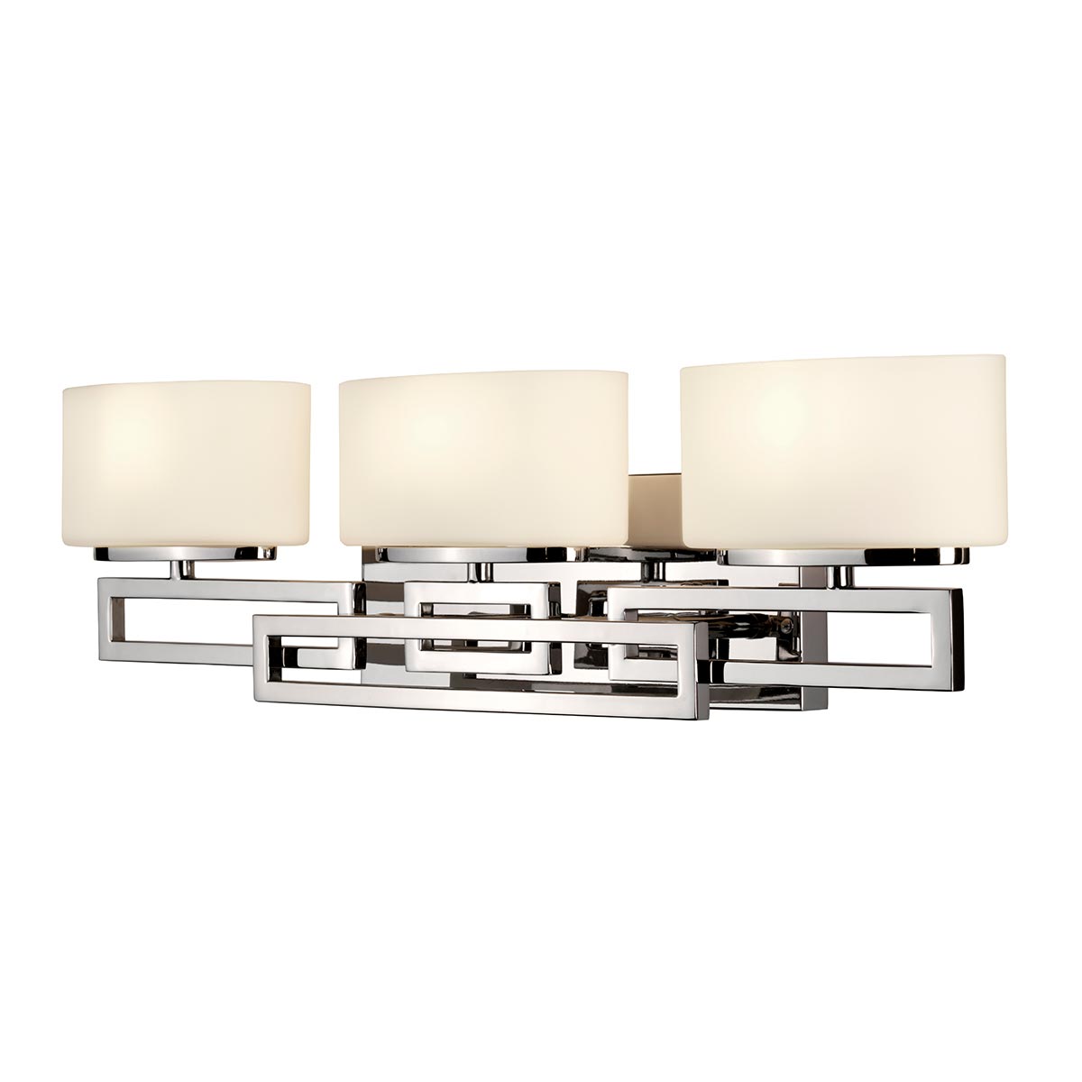Elstead - HK-LANZA3-BATH - Lanza 3 lampen boven de spiegel - gepolijst chroom