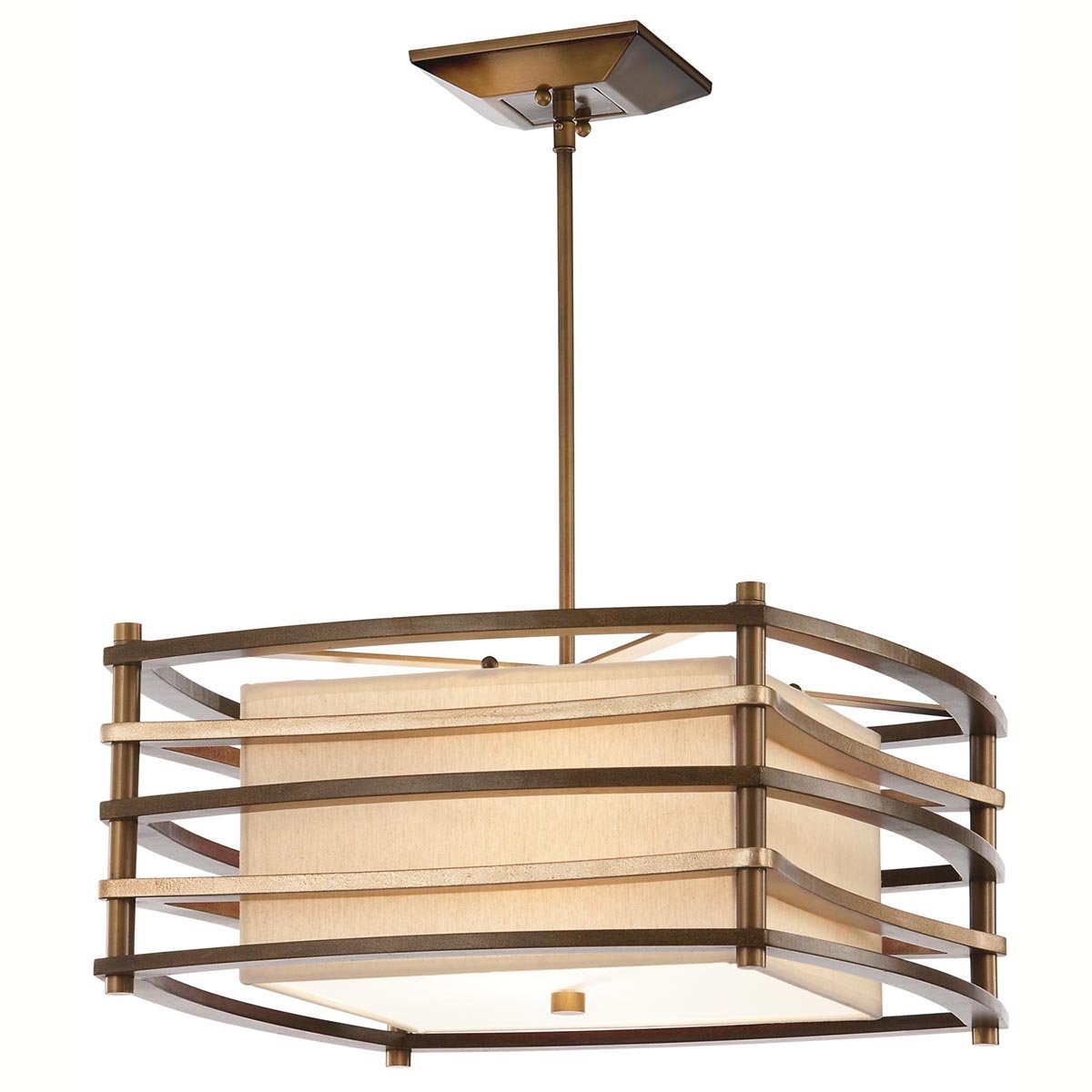 Elstead - KL-MOXIE-P-S - Moxie 2 hanglamp - Cambridge Bronze