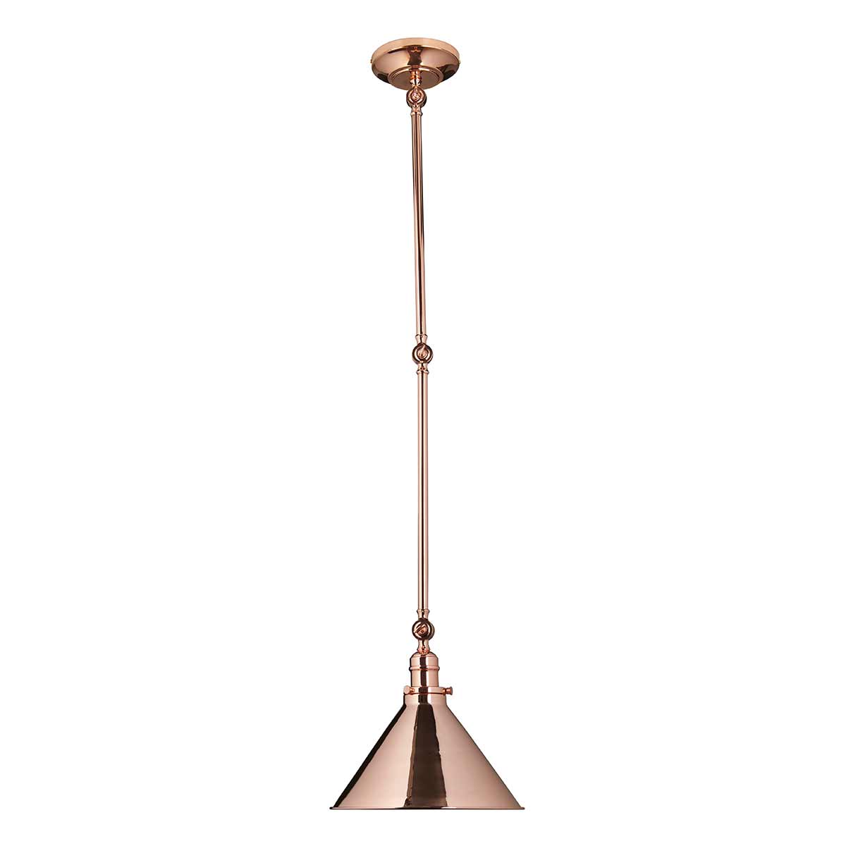 ElsteadProvence 1 lichte wandlamp/hanglamp - gepolijst koper