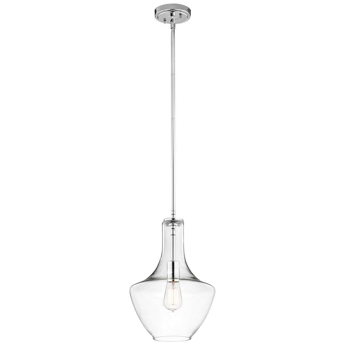 Elstead - KL-EVERLY-P-S-CH - Hanglamp Everly