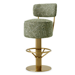 Barhocker Carleton mit Rückenlehne von Eichholtz