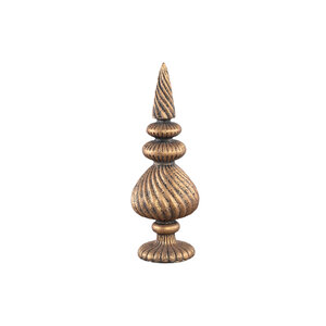 Diala Gold cementstandbeeld met wervelpatroon
