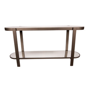 Yozan consoletafel spiegel metalen poten