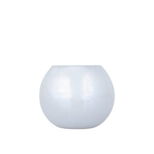 Alena Wit glas rond Stormlight parelmoerafwerking S