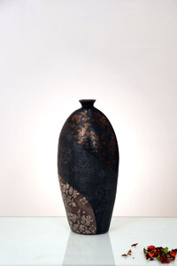 Decoratieve vaas MARY OVAAL MIDDELGROOT