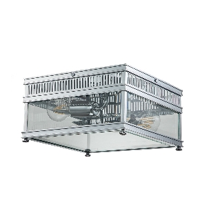 Holborn 2 Light Flush - Chrom poliert von Elstead