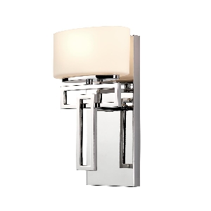 Lanza 1 lichte wandlamp - gepolijst chroom von Elstead