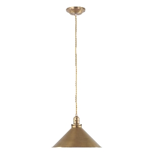 Provence 1 lichtgevende hanglamp - Aged Brass