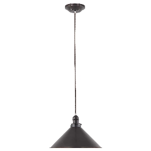 Provence 1 lichte hanglamp - Oudbrons