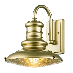 Redding Station 1 Light Medium Wandlantaarn - Painted Distressed Bronze