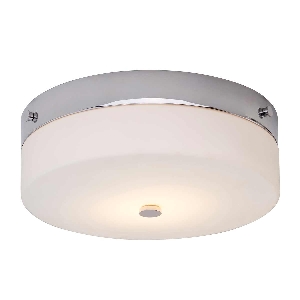 Tamar 1 licht grote plafondlamp - gepolijst chroom von Elstead