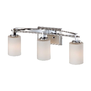 Taylor 3-lichts wandlamp - Gepolijst chroom von Elstead