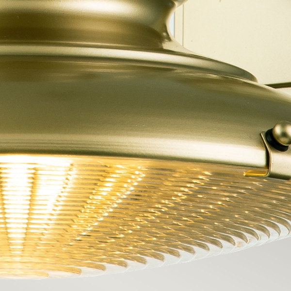 Redding Station 1 Light Medium Wandlantaarn - Painted Distressed Bronze der Firma Elstead