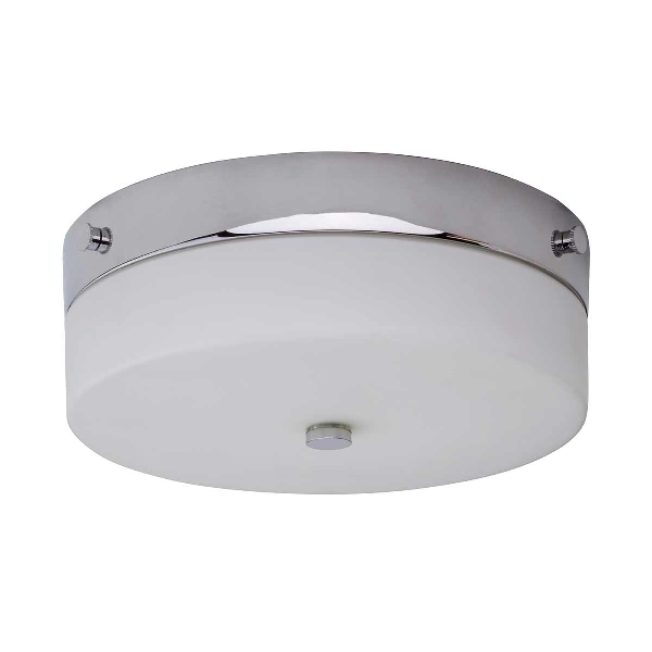Tamar 1 Light Medium Flush - gepolijst chroom der Firma Elstead