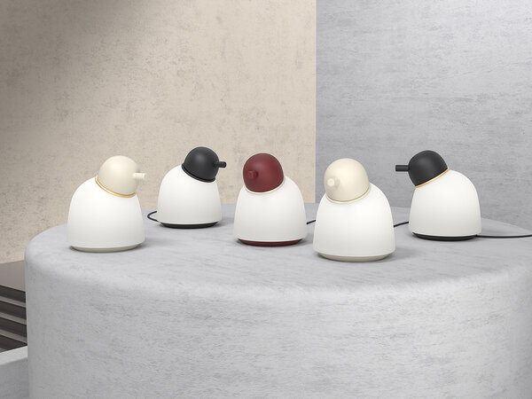 Bird tafellamp der Firma Belid Leuchten