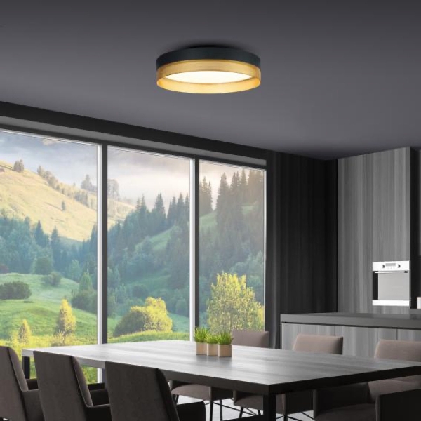 MESH plafondlamp der Firma HELL Leuchten